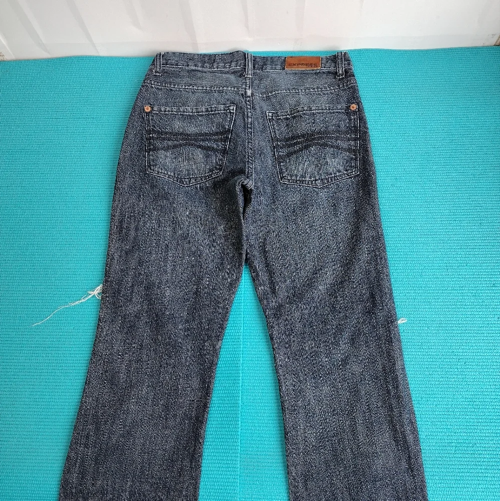 Express Mens Boot Cut Kingston Classic Fit Jeans 30 X32